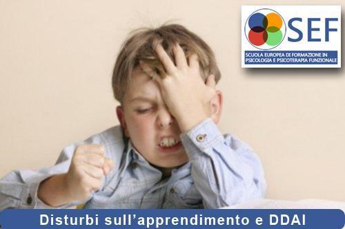 disturbi sull'apprendimento infanzia iperattività ddai