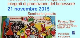 [Seminario Gratuito] Palermo-La Dipendenza: Intervento Funzionale e Approcci Integrati