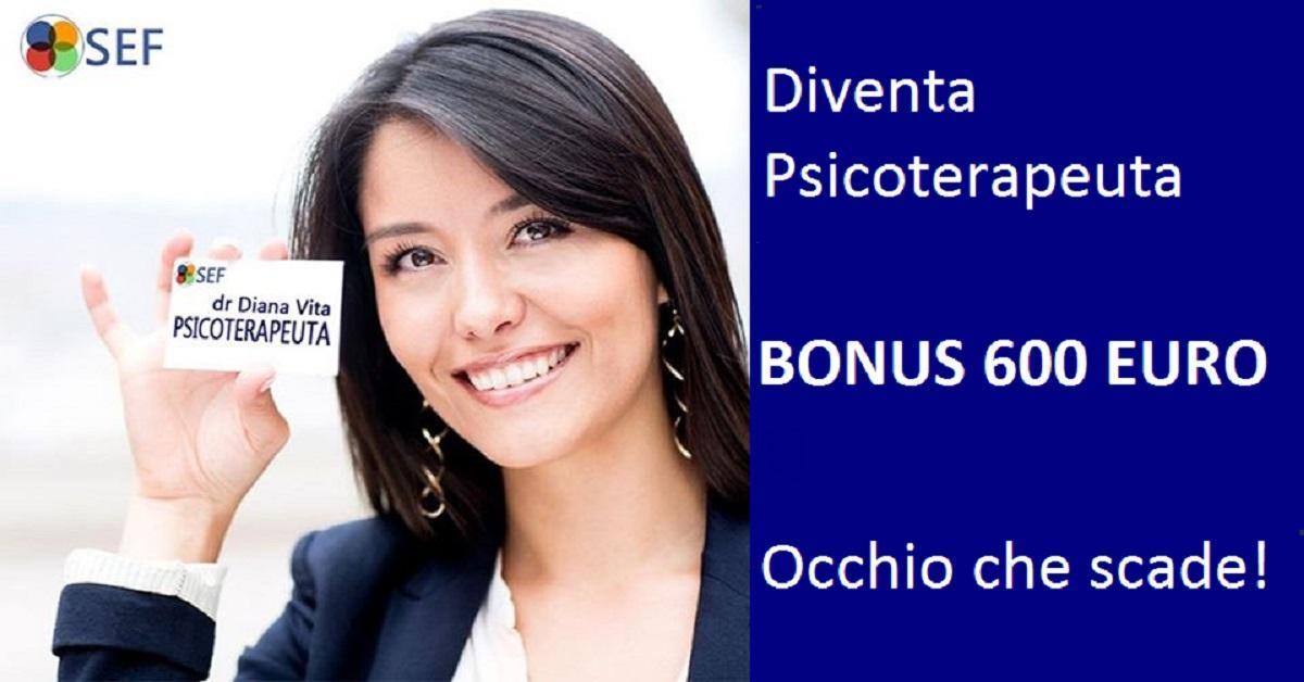 Scuola di Psicoterapia – Bonus 600 euro