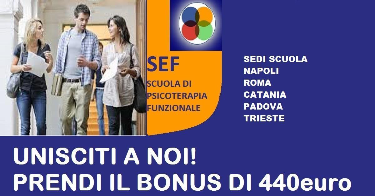 Bonus 440 euro – Scuola di Psicoterapia