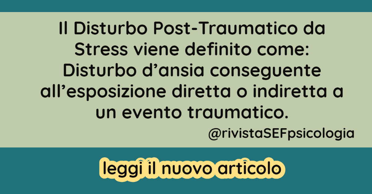 articolo di psicologia stress