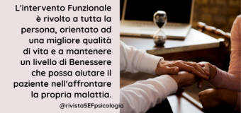 L’approccio Funzionale in Oncologia – Scuola di Psicoterapia Funzionale