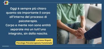 L’importanza del Corpo in Psicoterapia – Luciano Rispoli Psicologo Psicoterapeuta