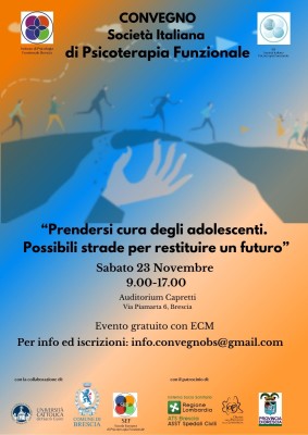 SIF news Convegno: "Prendersi cura degli adolescenti. Possibili strade per un futuro"